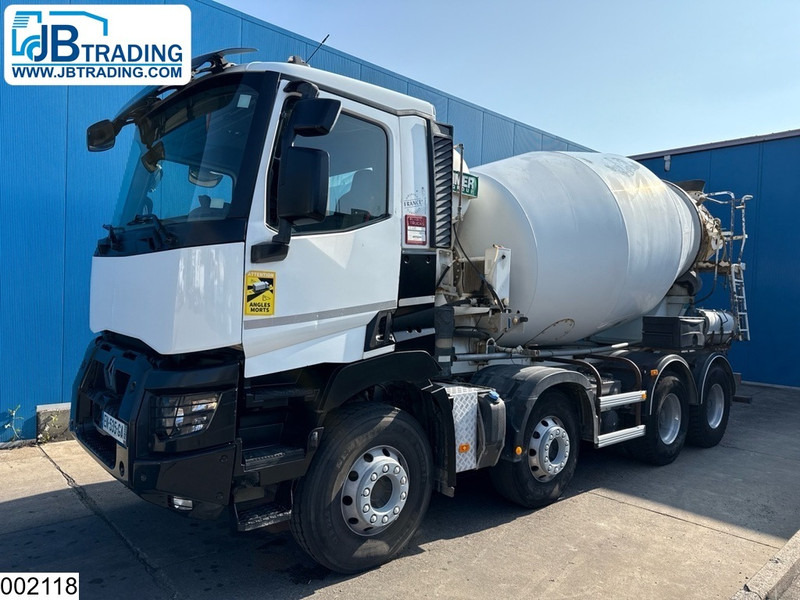 Renault C 430 8x4, EURO 6, Imer 9m3, Steel, Hub reduction - Бетоновоз: снимка 1 Renault C 430 8x4, EURO 6, Imer 9m3, Steel, Hub reduction - Бетоновоз: снимка 1