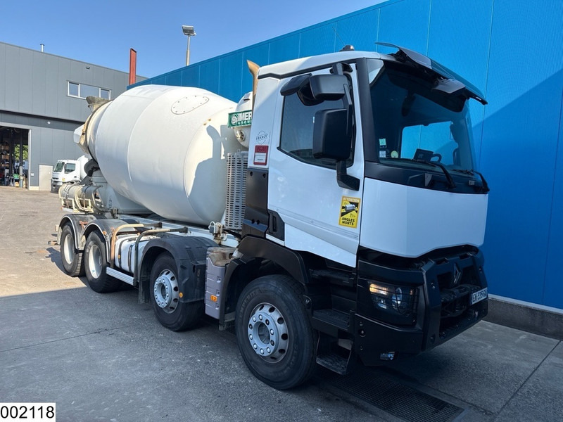 Renault C 430 8x4, EURO 6, Imer 9m3, Steel, Hub reduction - Бетоновоз: снимка 2 Renault C 430 8x4, EURO 6, Imer 9m3, Steel, Hub reduction - Бетоновоз: снимка 2