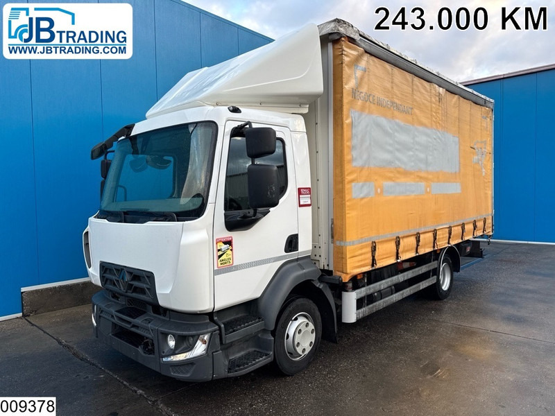 Renault D10 210 EURO 6, Steel suspension - Камион с брезент: снимка 1 Renault D10 210 EURO 6, Steel suspension - Камион с брезент: снимка 1