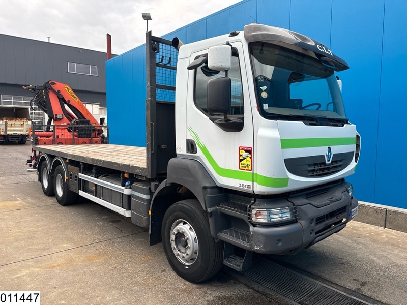 Renault Kerax 380 Dxi 6X4, EURO 5, Palfinger, Manual - Бордови камион, Камион с кран: снимка 3 Renault Kerax 380 Dxi 6X4, EURO 5, Palfinger, Manual - Бордови камион, Камион с кран: снимка 3