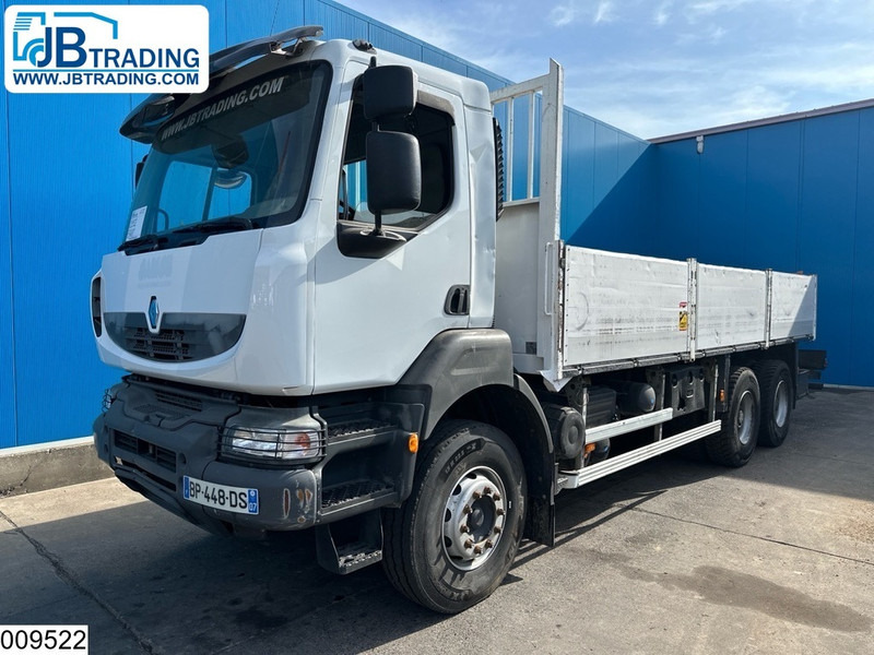 Renault Kerax 380 Dxi 6X4, EURO 5, Steel suspension - Бордови камион: снимка 1 Renault Kerax 380 Dxi 6X4, EURO 5, Steel suspension - Бордови камион: снимка 1