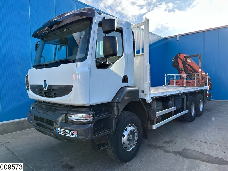 Renault Kerax 380 Dxi 6X4, EURO 6, Retarder, Palfinger, Remote - Бордови камион, Камион с кран: снимка 3 Renault Kerax 380 Dxi 6X4, EURO 6, Retarder, Palfinger, Remote - Бордови камион, Камион с кран: снимка 3