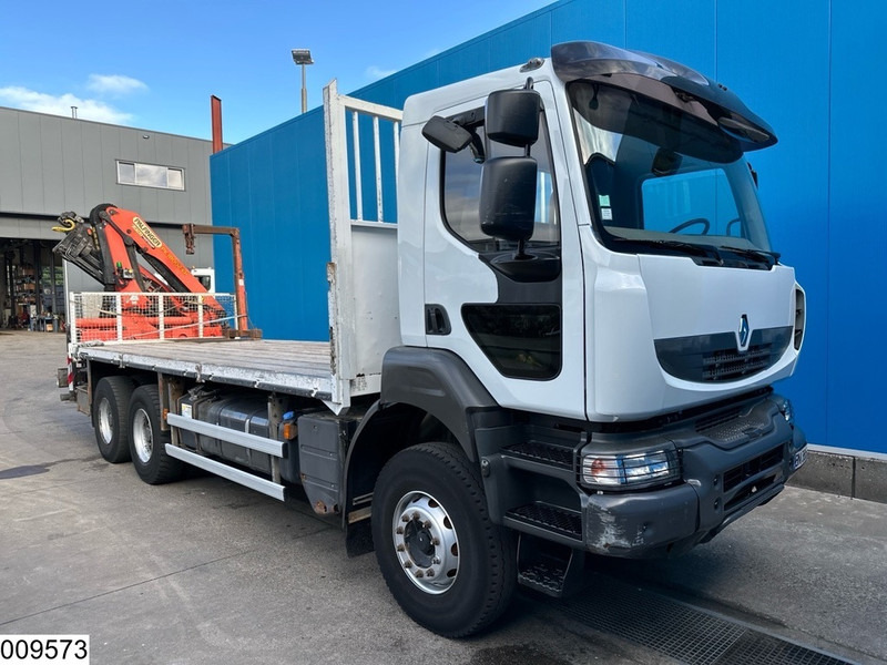 Renault Kerax 380 Dxi 6X4, EURO 6, Retarder, Palfinger, Remote - Бордови камион, Камион с кран: снимка 4 Renault Kerax 380 Dxi 6X4, EURO 6, Retarder, Palfinger, Remote - Бордови камион, Камион с кран: снимка 4