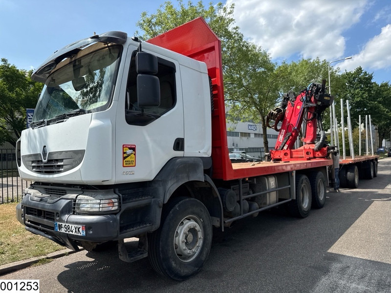 Renault Kerax 450 Dxi 6x4, Manual, Steel, Palfinger, Combi - Камион за дърва, Камион с кран: снимка 2 Renault Kerax 450 Dxi 6x4, Manual, Steel, Palfinger, Combi - Камион за дърва, Камион с кран: снимка 2
