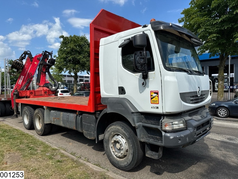 Renault Kerax 450 Dxi 6x4, Manual, Steel, Palfinger, Retarder - Камион за дърва, Камион с кран: снимка 3 Renault Kerax 450 Dxi 6x4, Manual, Steel, Palfinger, Retarder - Камион за дърва, Камион с кран: снимка 3