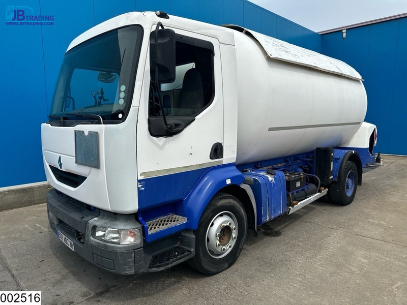 Renault Midlum 220 14991 Liter, LPG GPL, Gastank, Steel suspension - Камион цистерна: снимка 1 Renault Midlum 220 14991 Liter, LPG GPL, Gastank, Steel suspension - Камион цистерна: снимка 1