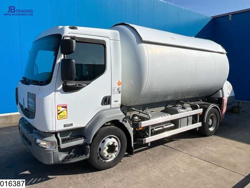 Renault Midlum 220 14995 Liter, LPG GPL, Gastank, Steel - Камион цистерна: снимка 1 Renault Midlum 220 14995 Liter, LPG GPL, Gastank, Steel - Камион цистерна: снимка 1