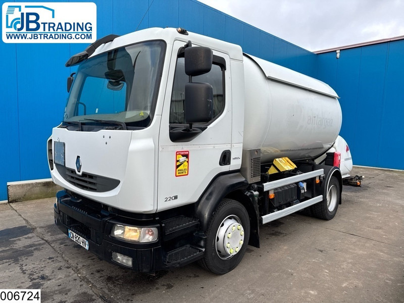 Renault Midlum 220 EURO 5, 10505 Liter, LPG GPL, Gastank, Telma - Камион цистерна: снимка 1 Renault Midlum 220 EURO 5, 10505 Liter, LPG GPL, Gastank, Telma - Камион цистерна: снимка 1
