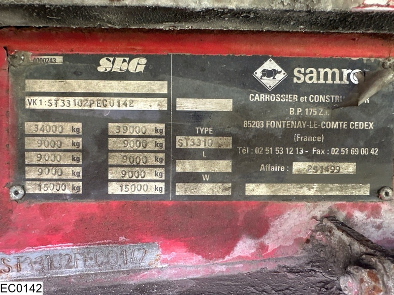 Samro Walking floor Walking floor, HYVA - С плъзгащ под полуремарке: снимка 4 Samro Walking floor Walking floor, HYVA - С плъзгащ под полуремарке: снимка 4