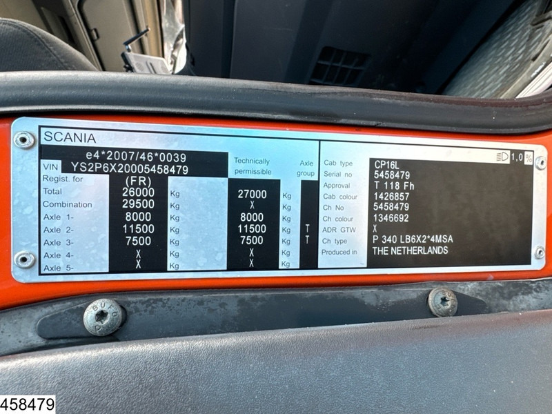 Лизинг на Scania P 340 6x2, CNG, Retarder, Palfinger, Remote Scania P 340 6x2, CNG, Retarder, Palfinger, Remote: снимка 7