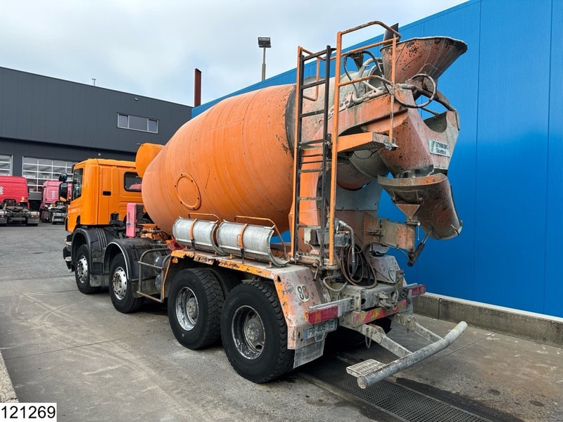 Scania P 380 8X4, Manual, Steel suspension, Stetter 8M3 - Бетоновоз: снимка 4 Scania P 380 8X4, Manual, Steel suspension, Stetter 8M3 - Бетоновоз: снимка 4