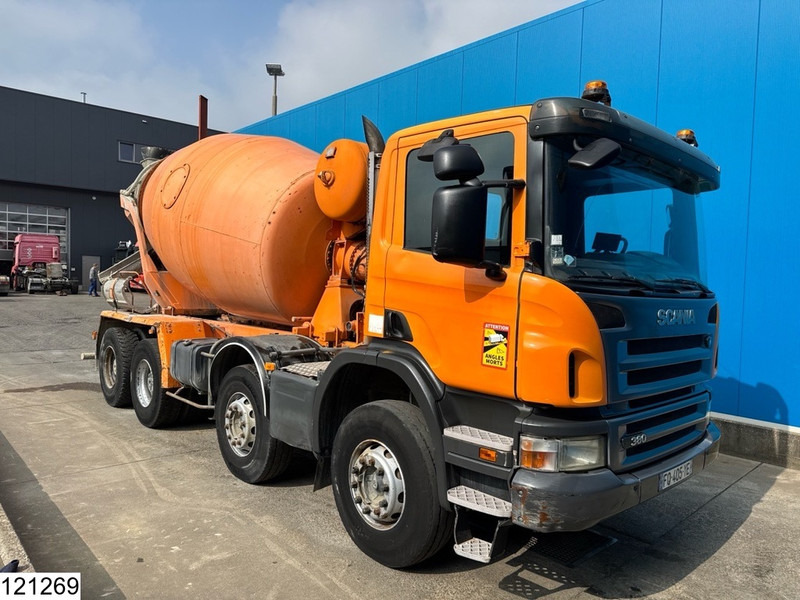 Scania P 380 8X4, Manual, Steel suspension, Stetter 8M3 - Бетоновоз: снимка 3 Scania P 380 8X4, Manual, Steel suspension, Stetter 8M3 - Бетоновоз: снимка 3
