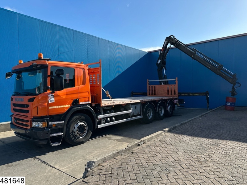 Scania P 410 8x4, EURO 6, HIAB, Remote - Бордови камион, Камион с кран: снимка 2 Scania P 410 8x4, EURO 6, HIAB, Remote - Бордови камион, Камион с кран: снимка 2