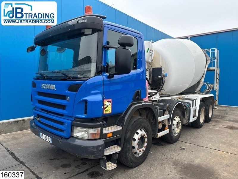 Scania P 420 EURO 5, Retarder, 9m3, Steel suspension - Бетоновоз: снимка 1 Scania P 420 EURO 5, Retarder, 9m3, Steel suspension - Бетоновоз: снимка 1