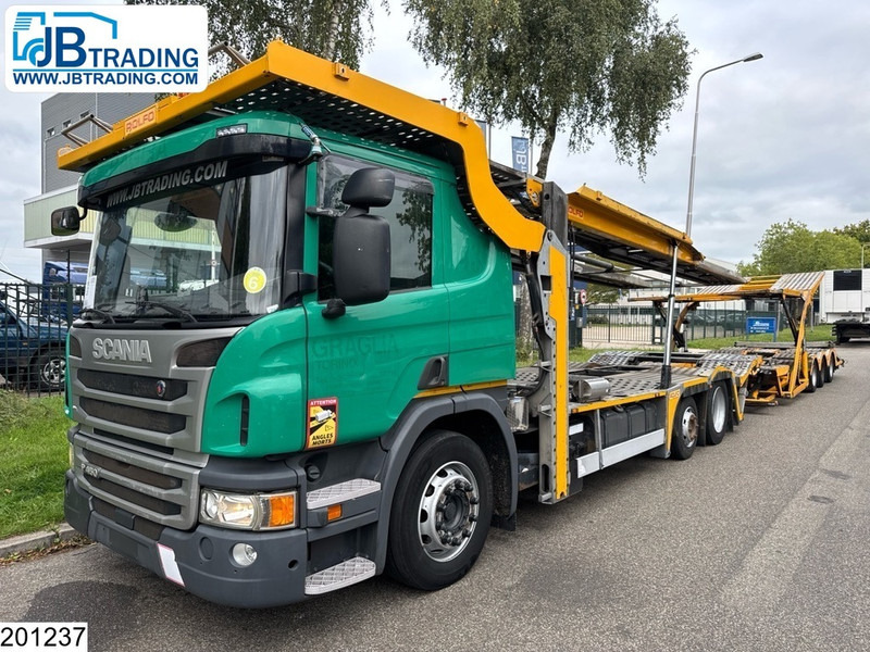Scania P 450 6x2, EURO 6, Combi, Rolfo, Retarder - Автовоз камион: снимка 1 Scania P 450 6x2, EURO 6, Combi, Rolfo, Retarder - Автовоз камион: снимка 1