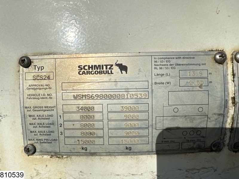 Schmitz Cargobull open laadbak - Бордово полуремарке/ Платформа: снимка 4 Schmitz Cargobull open laadbak - Бордово полуремарке/ Платформа: снимка 4