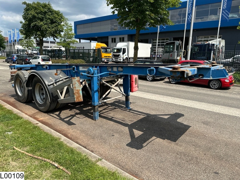 Trailor Chassis 20 FT - Контейнеровоз/ Сменна каросерия полуремарке: снимка 5 Trailor Chassis 20 FT - Контейнеровоз/ Сменна каросерия полуремарке: снимка 5