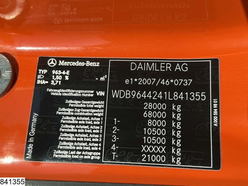 Лизинг на Mercedes-Benz Arocs 2648 6x4, EURO 6, Hydraulic, Retarder Mercedes-Benz Arocs 2648 6x4, EURO 6, Hydraulic, Retarder: снимка 9