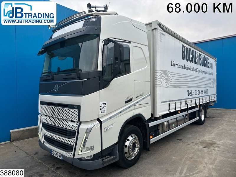Volvo FH 460 EURO 6, LNG, Standairco, Dhollandia - Камион с брезент: снимка 1 Volvo FH 460 EURO 6, LNG, Standairco, Dhollandia - Камион с брезент: снимка 1