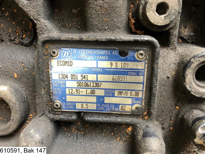 ZF ECOMID 9 S 109, Manual - Скоростна кутия за Камион: снимка 2 ZF ECOMID 9 S 109, Manual - Скоростна кутия за Камион: снимка 2