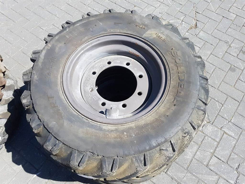 Ahlmann AS50-Solideal 12.5-18-Dunlop 12.5R18-Tire/Reifen - Гуми и джанти за Строителна техника: снимка 4 Ahlmann AS50-Solideal 12.5-18-Dunlop 12.5R18-Tire/Reifen - Гуми и джанти за Строителна техника: снимка 4