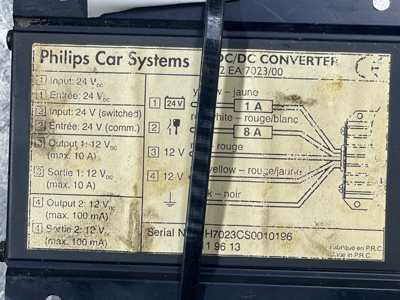 Ahlmann AZ14-4107105A-AC/DC Converter/Spannungswandler - Електрическа система за Строителна техника: снимка 5 Ahlmann AZ14-4107105A-AC/DC Converter/Spannungswandler - Електрическа система за Строителна техника: снимка 5
