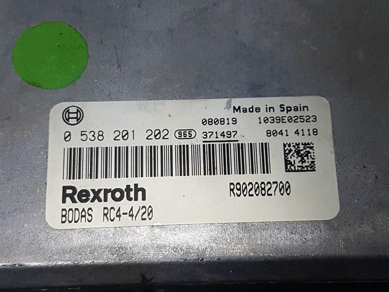 Ahlmann AZ150E-23107921-Rexroth RC4-4/20+DRCD-Control unit - Електрическа система за Строителна техника: снимка 5 Ahlmann AZ150E-23107921-Rexroth RC4-4/20+DRCD-Control unit - Електрическа система за Строителна техника: снимка 5