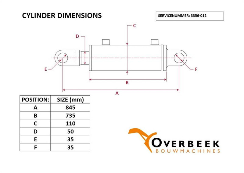 Atlas AR 61 B - Lifting cylinder/Hubzylinder/Hefcilinder - Хидравлика: снимка 4 Atlas AR 61 B - Lifting cylinder/Hubzylinder/Hefcilinder - Хидравлика: снимка 4
