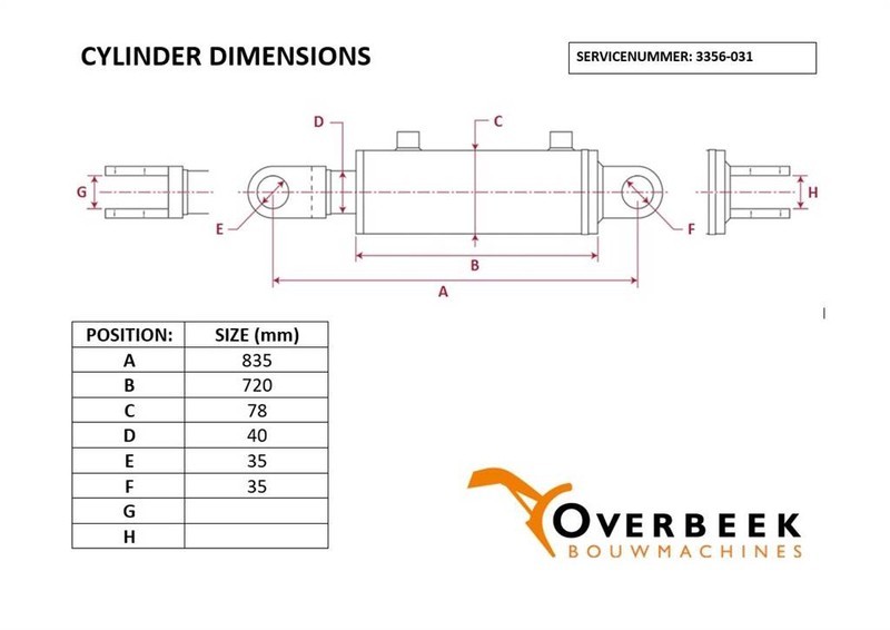 Atlas - Lifting cylinder/Hubzylinder/Hefcilinder - Хидравлика: снимка 4 Atlas - Lifting cylinder/Hubzylinder/Hefcilinder - Хидравлика: снимка 4