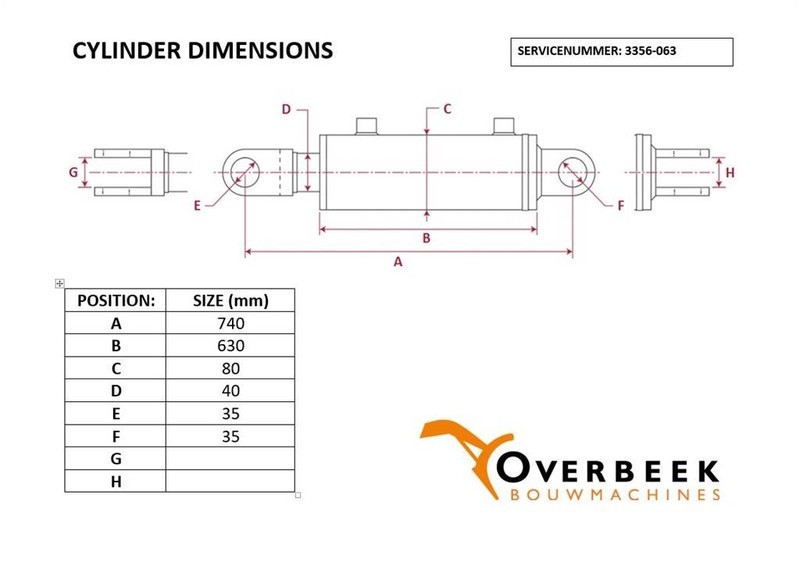 Atlas - Lifting cylinder/Hubzylinder/Hefcilinder - Хидравлика: снимка 4 Atlas - Lifting cylinder/Hubzylinder/Hefcilinder - Хидравлика: снимка 4