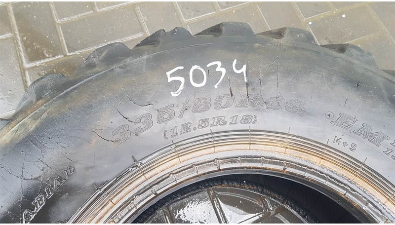 DUNLOP SP T9 335/80-R18 EM (12.5R18) - Tyre/Reifen/Band - Гума за Строителна техника: снимка 3 DUNLOP SP T9 335/80-R18 EM (12.5R18) - Tyre/Reifen/Band - Гума за Строителна техника: снимка 3