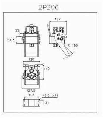 Faster 2P206212GFC - Quick coupler/Schnellkupplung - Хидравлика за Строителна техника: снимка 3 Faster 2P206212GFC - Quick coupler/Schnellkupplung - Хидравлика за Строителна техника: снимка 3