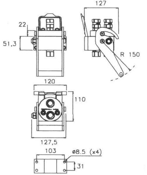 Faster 2P206212GFC - Quick coupler/Schnellkupplung - Хидравлика за Строителна техника: снимка 4 Faster 2P206212GFC - Quick coupler/Schnellkupplung - Хидравлика за Строителна техника: снимка 4