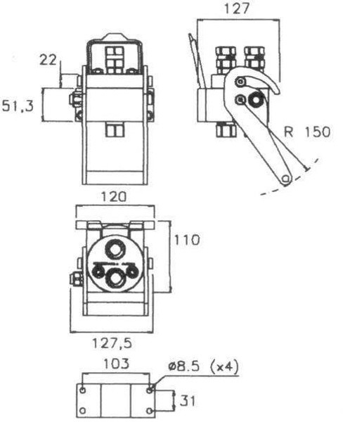 Faster 2P206212GMC - Quick coupler/Schnellkupplung - Хидравлика за Строителна техника: снимка 2 Faster 2P206212GMC - Quick coupler/Schnellkupplung - Хидравлика за Строителна техника: снимка 2