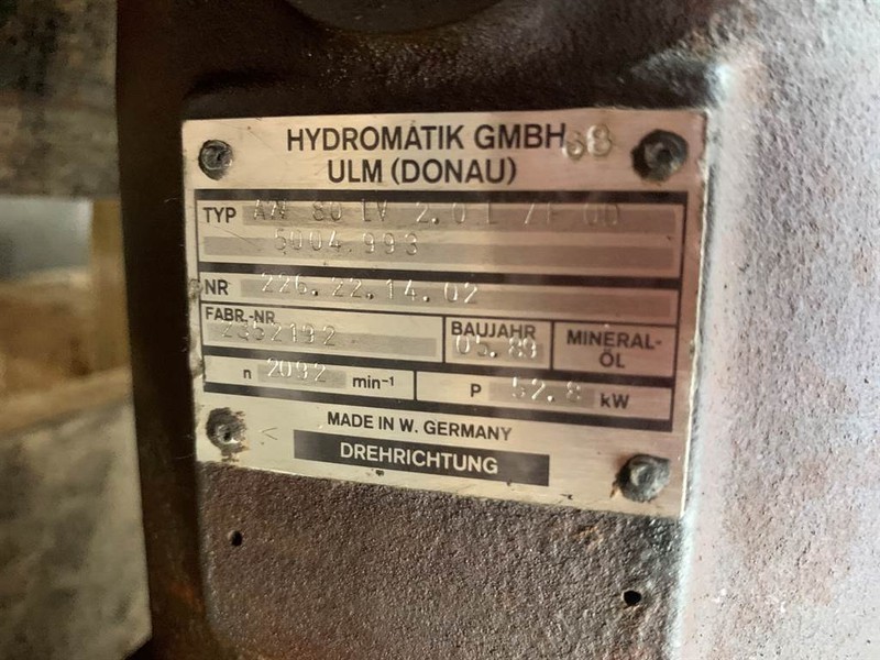 Hydromatik A7V80LV20LZF0D - Liebherr L 541 - Drive pump - Хидравлика: снимка 2 Hydromatik A7V80LV20LZF0D - Liebherr L 541 - Drive pump - Хидравлика: снимка 2