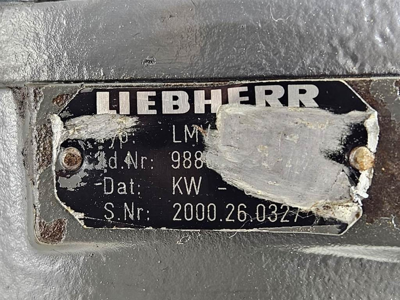 Хидравлика за Строителна техника Liebherr A316-9886613-LMV100-Drive motor/Fahrmotor/Rijmotor: снимка 7