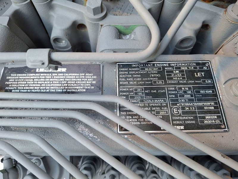 Колесен товарач Liebherr L580: снимка 13