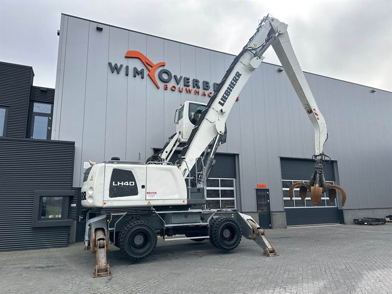 Багер за манипулиране на материали За превоз на боклук Liebherr LH 40 M Litronic Material Handler: снимка 7