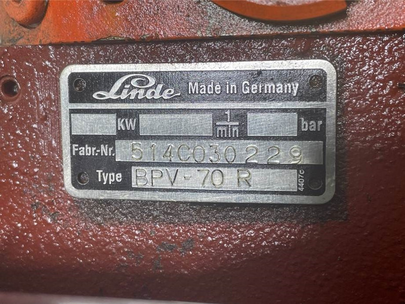 Linde BPV70R - Drive pump/Fahrpumpe/Rijpomp - Хидравлика за Строителна техника: снимка 5 Linde BPV70R - Drive pump/Fahrpumpe/Rijpomp - Хидравлика за Строителна техника: снимка 5
