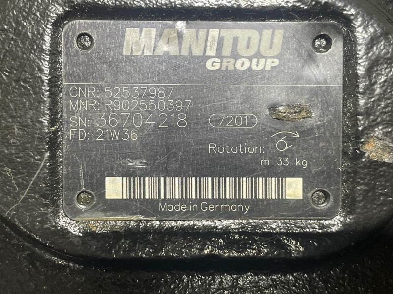 Manitou MLT635/741/940-52537987-Drive pump/Fahrpumpe - Хидравлика за Строителна техника: снимка 5 Manitou MLT635/741/940-52537987-Drive pump/Fahrpumpe - Хидравлика за Строителна техника: снимка 5