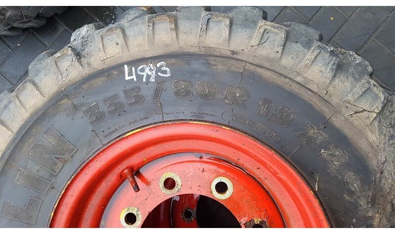 Michelin 335/80R18 (12.5R18) - Tyre/Reifen/Band - Гуми и джанти за Строителна техника: снимка 4 Michelin 335/80R18 (12.5R18) - Tyre/Reifen/Band - Гуми и джанти за Строителна техника: снимка 4