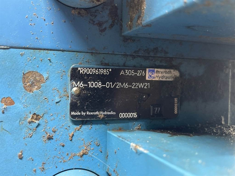 Хидравлика за Строителна техника O & K L25.5-Rexroth M6-1008-01/2M6-Valve/Ventile/Ventiel: снимка 9