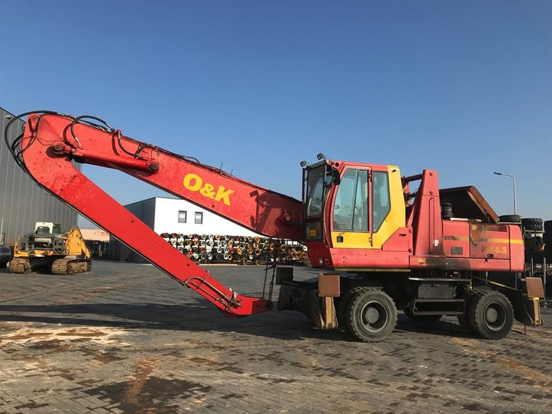 O & K MH 6.5 (For parts) - Колесен багер: снимка 1 O & K MH 6.5 (For parts) - Колесен багер: снимка 1