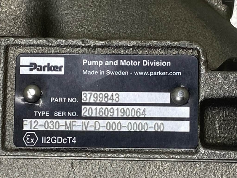 Parker F12-030-MF-IV-D-Drive motor/Fahrmotor/Rijmotor - Хидравлика за Строителна техника: снимка 5 Parker F12-030-MF-IV-D-Drive motor/Fahrmotor/Rijmotor - Хидравлика за Строителна техника: снимка 5