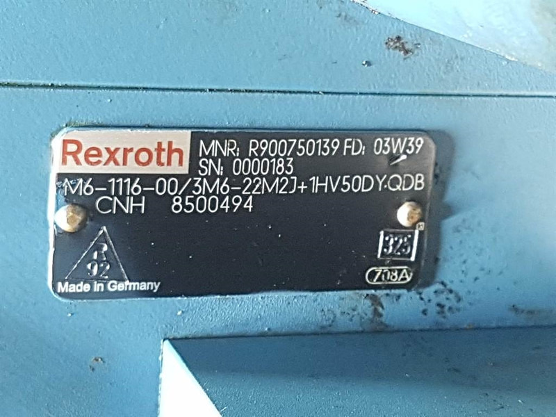 Rexroth M6-1116-00/3M6 - Fiat-Hitachi W170 - Valve - Хидравлика: снимка 5 Rexroth M6-1116-00/3M6 - Fiat-Hitachi W170 - Valve - Хидравлика: снимка 5