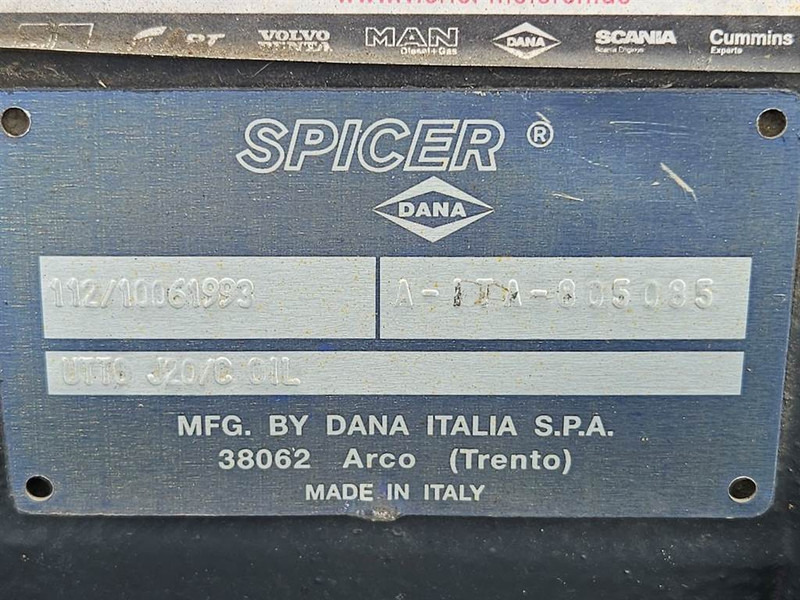 Ос и части за Строителна техника Spicer Dana 112/10061993 - Axle/Achse/As: снимка 6