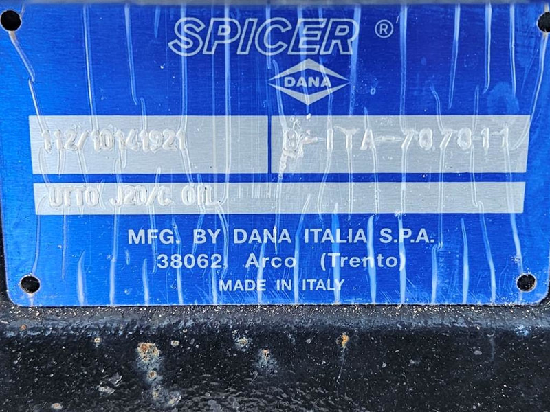 Ос и части за Строителна техника Spicer Dana 112/10141921 - Axle/Achse/As: снимка 7