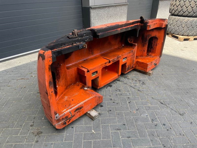 Рама/ Шаси за Строителна техника Terex TW150-6059092-Counterweight/Heckgewicht: снимка 7