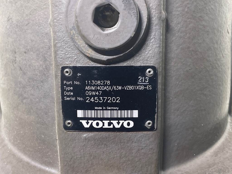 Volvo L35B-11308278-A6VM140DA5X/63W-Drive motor - Хидравлика за Строителна техника: снимка 5 Volvo L35B-11308278-A6VM140DA5X/63W-Drive motor - Хидравлика за Строителна техника: снимка 5