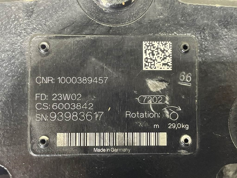 Хидравлика за Строителна техника WACKER NEUSON 1000389457-Rexroth-Drive pump/Fahrpumpe/Rijpomp: снимка 10 Хидравлика за Строителна техника WACKER NEUSON 1000389457-Rexroth-Drive pump/Fahrpumpe/Rijpomp: снимка 10